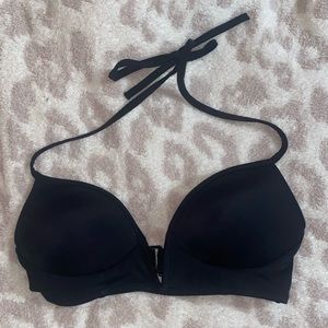 Black bikini top